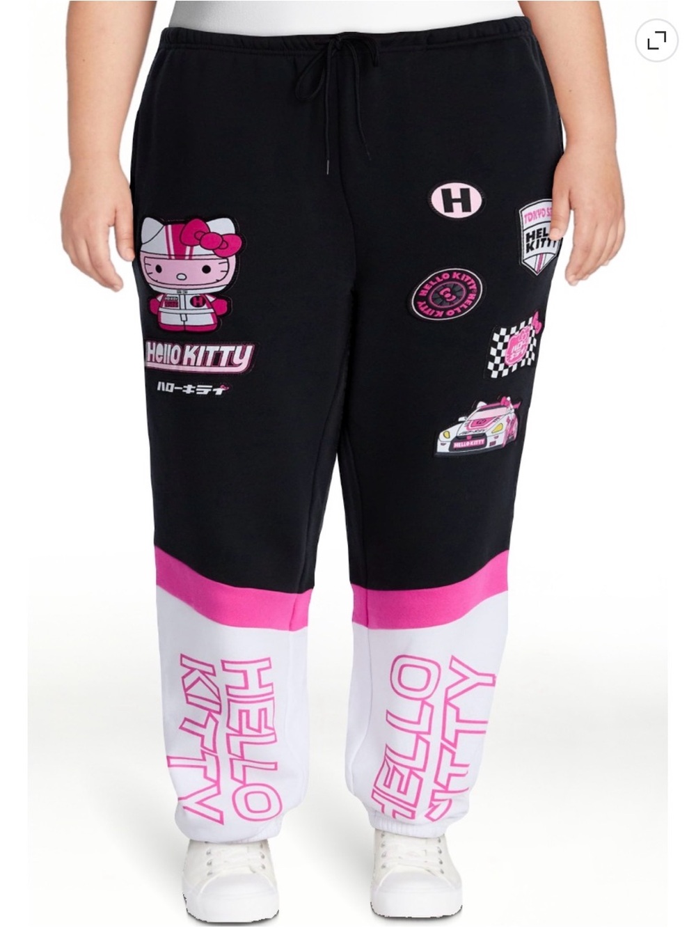 NWT hello kitty sanrio 2X sweatpants